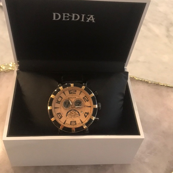 DEDIA Diamond 💎 Swiss Watch (RETAIL: $2,950) - Picture 3 of 7